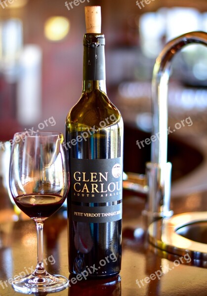 South Africa Glen Carlou Wine Drink Alcohol