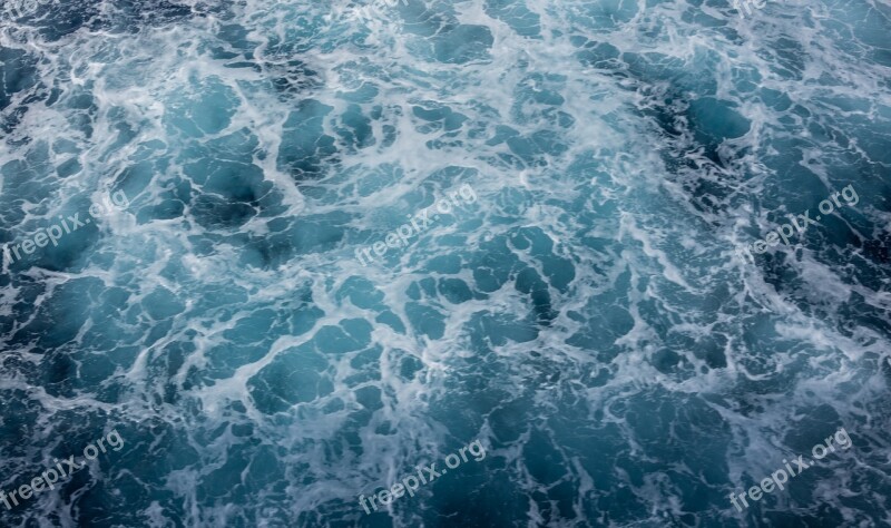 Swirling Water Waves Caribbean Desktop Wave