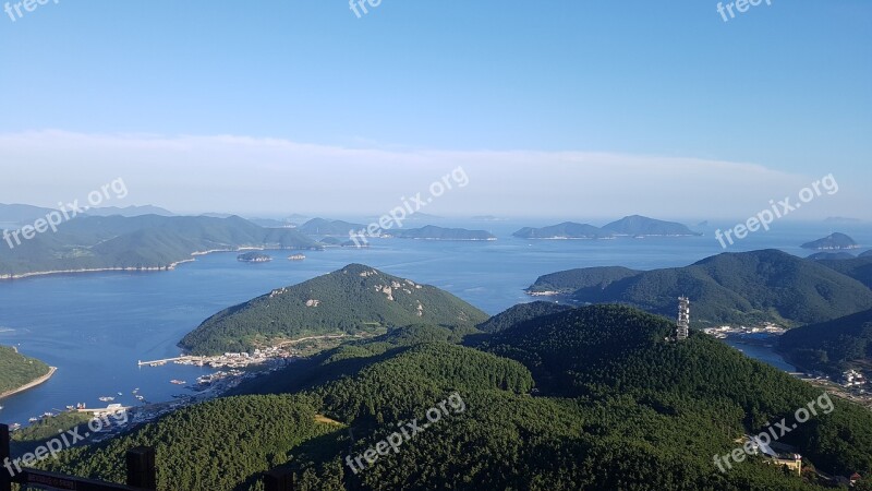 Nature Mountain Travel Sea Tongyeong