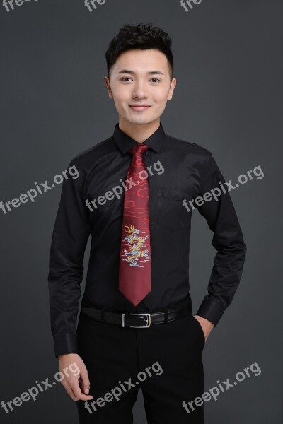 Fashion Men Actor Portrait Clothing