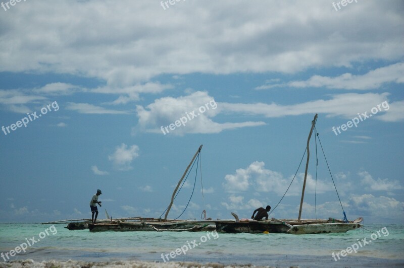 Waters Sea Ocean Sailing Boat Boat