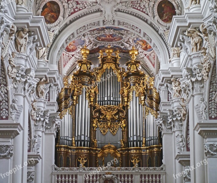 Passau Dom Organ Gallery Baroque