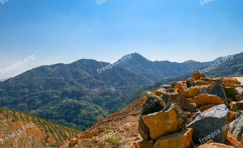 Mountain Nature A Bird's Eye View Tourism Free Photos