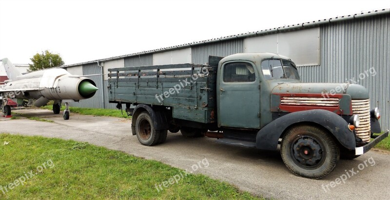 Transport Traffic Truck Automobile Vehicle Engine