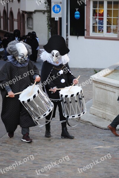 Basler Fasnacht Masks Costumes Small Group Free Photos