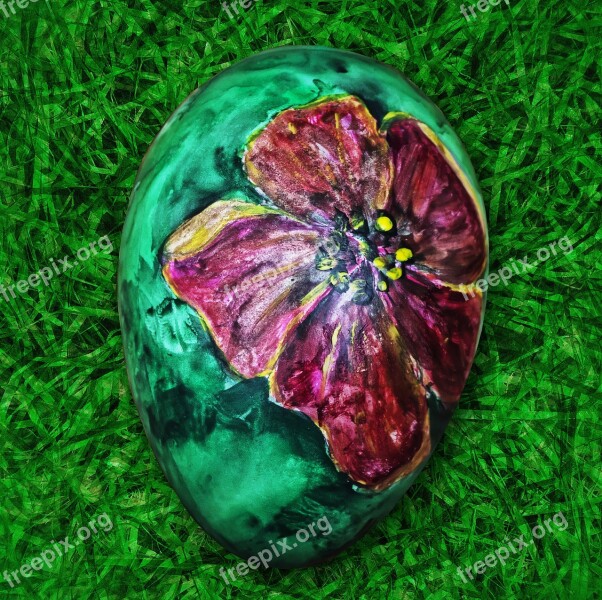 Easter Decoration Easter Egg Easter Grass Egg Colorful Egg Colored