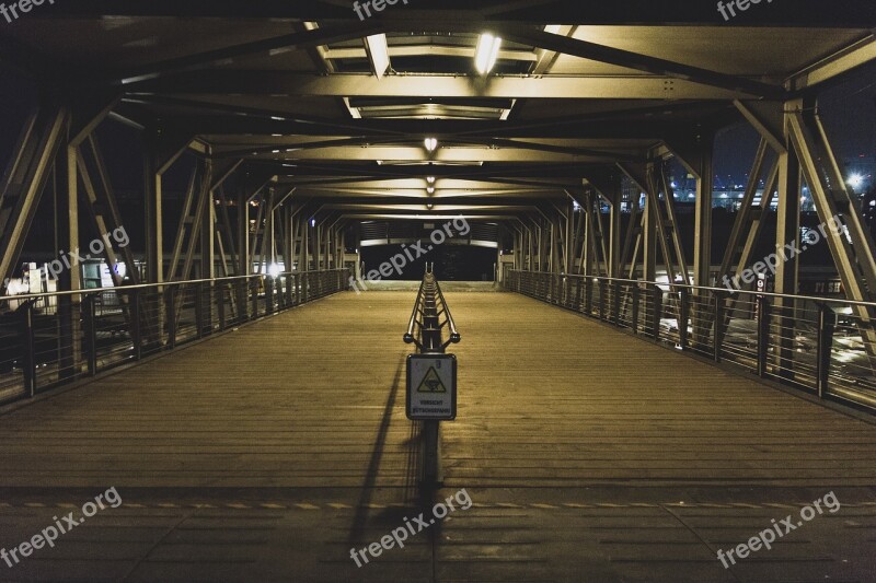 Bridge Port Symmetry Water Sea