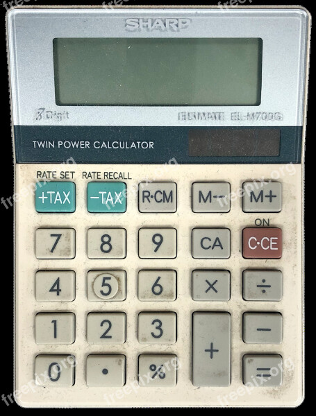 Calculator Dirty Calculate Equipment Math