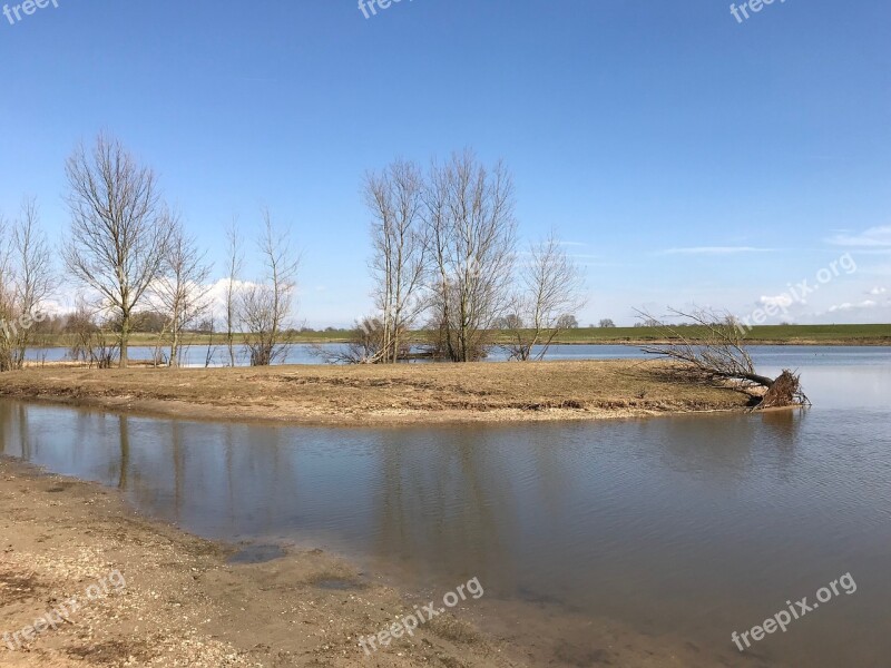 Floodplain Nature Landscape The Dome Of The Sky Outdoor