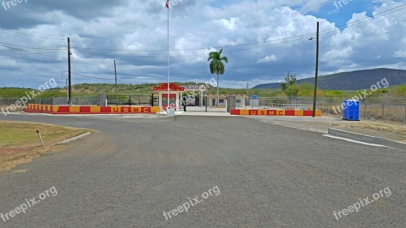 Guantanamo Bay Gate Cuba Communist Free Photos