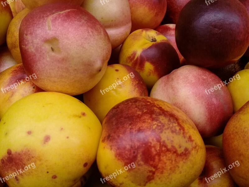 Peach Fruit Food Products Healthy