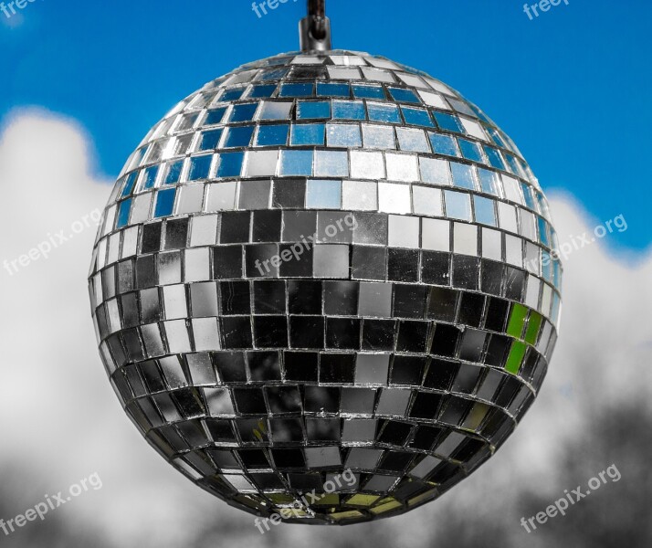 Sphere Glitter Disco Ball Mirror