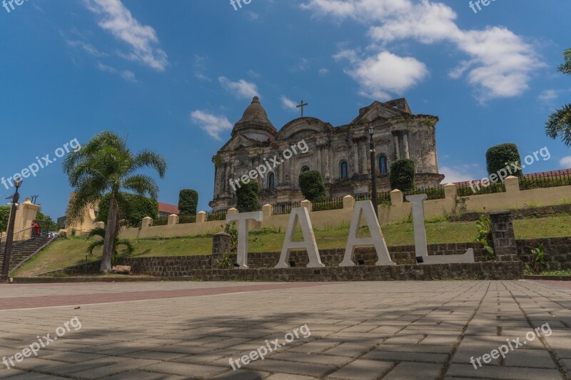 Taal Taal Heritage Church Philippines Big