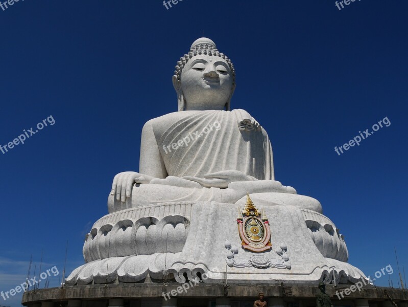 Thailand Phuket Big Buddha Statue Sculpture