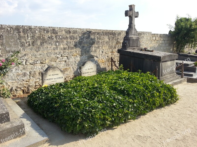 Vincent Van Gogh Theodor Van Gogh Auver Sur Oise France Cemetery