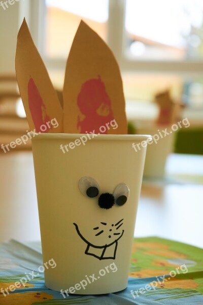 Easter Easter Bunny Kindergarten Tinker Fun