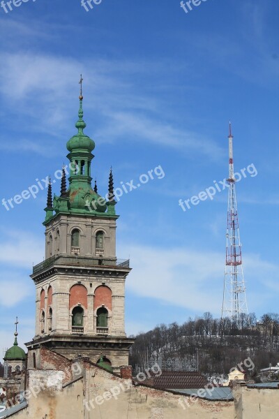 Architecture Tower Old Travel Sky