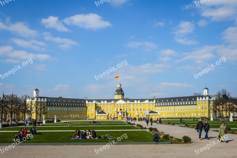 Castle Karlsruhe Baden Württemberg Residence Ruler