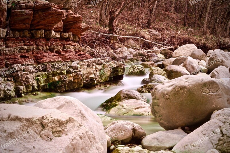 Rock Nature Waters Travel Stone's