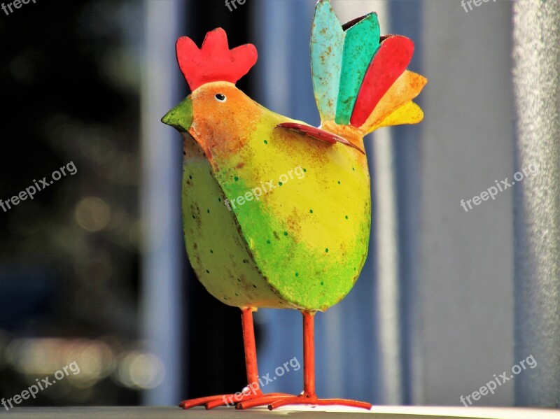 The Hen One Easter Decorations Ornament Colorful