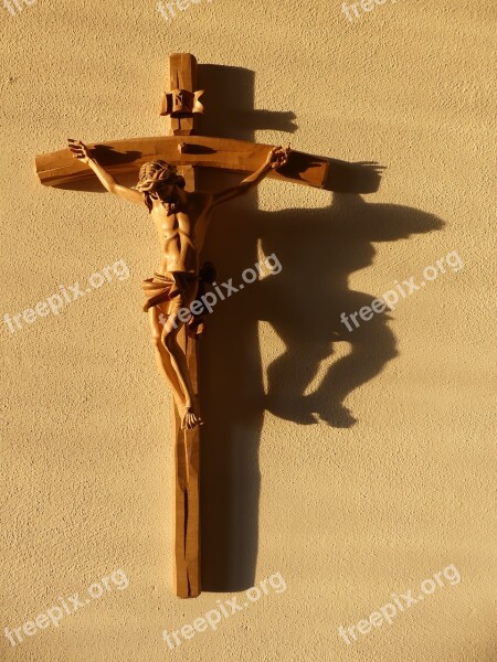 Cross Jesus Christ Shadow Human Redemption