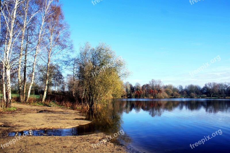 Lake Vörder Country Bremervörde Vörder Lake Bathing Place