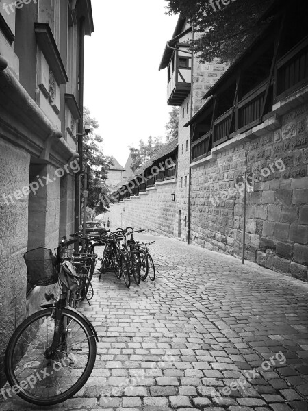 Street Variants Sidewalk Wheel Nuremberg