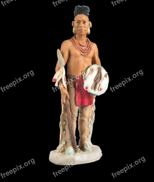 Indians Human Beads Feather Free Photos