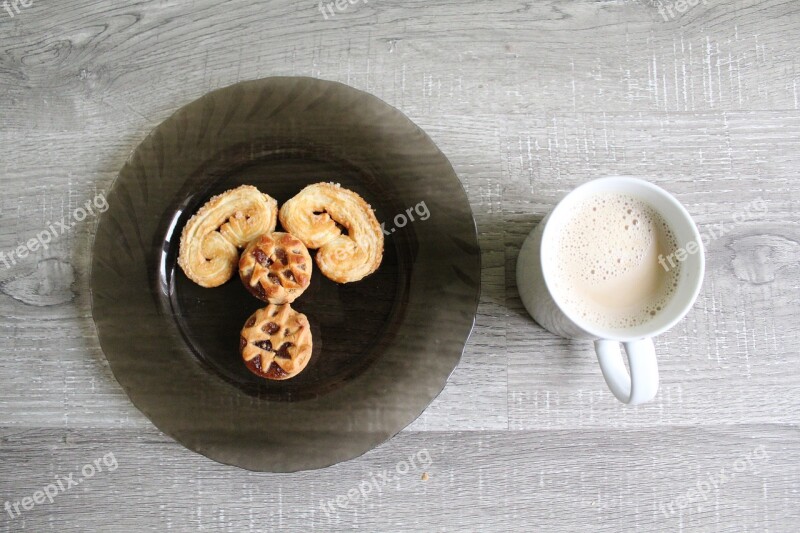 Food Snacks Latte Refreshment Free Photos