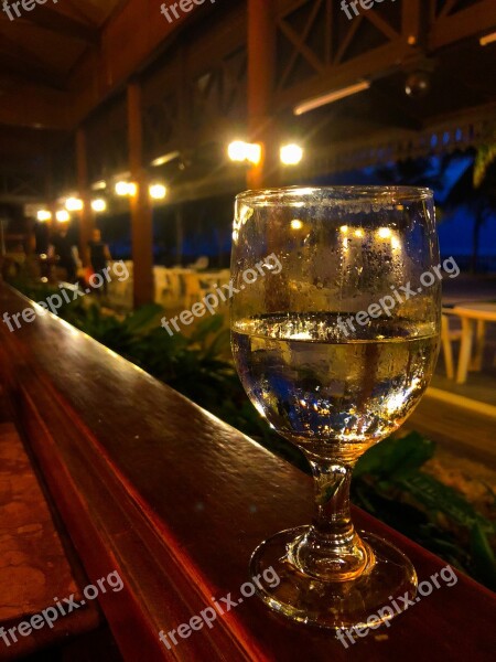 Glass Of Water Celebration Travel Hotel Luxury