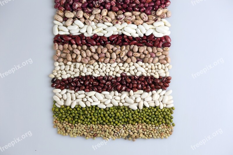 Food Background Beans Grain Kidney Beans