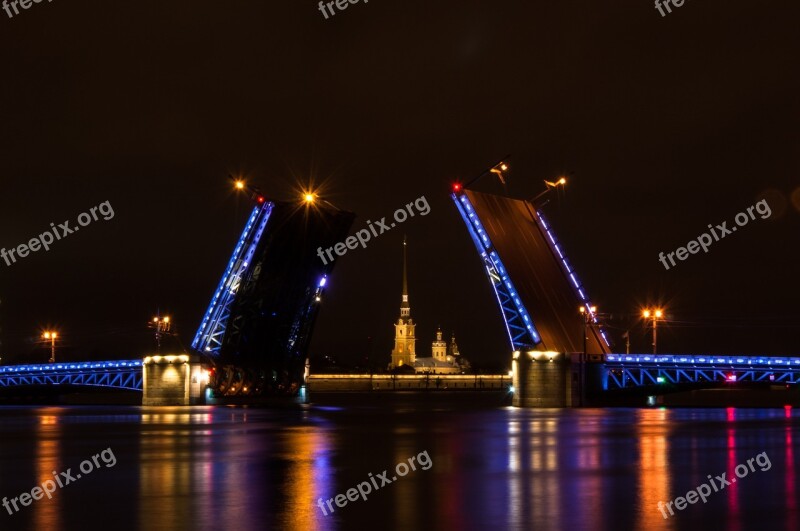 Bridge Megalopolis River Water Reflection