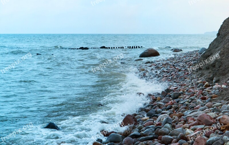 Coast Landscape Beach Scenic Summer