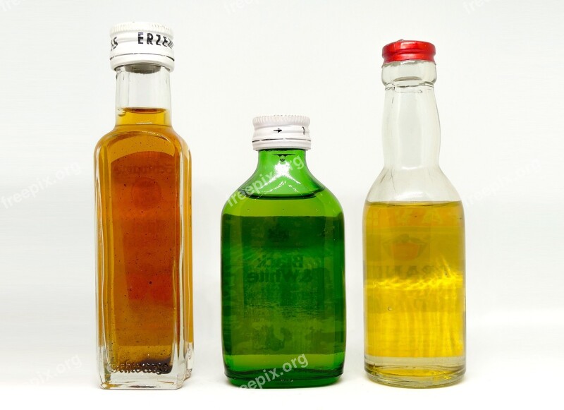 Glass Bottle Liquid Drink Container