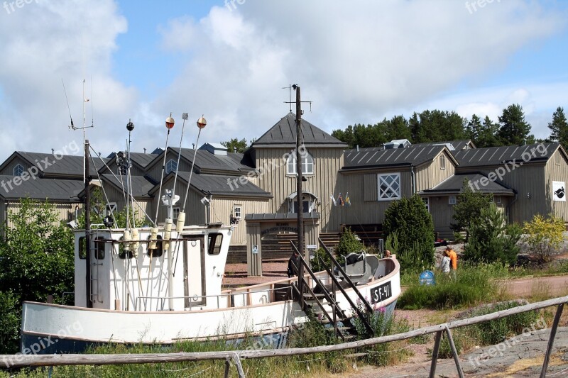 House Building Fishing Museum Architecture