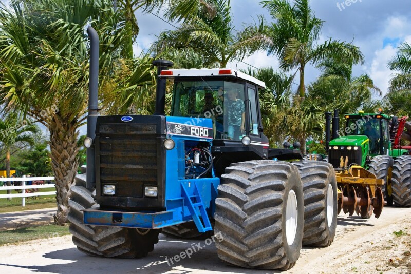 Tractor Transportation System Farm Equipment Big Tires Equipment