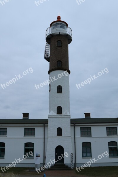 Lighthouse Architecture Lighthouse Timmendorf Travel Sky