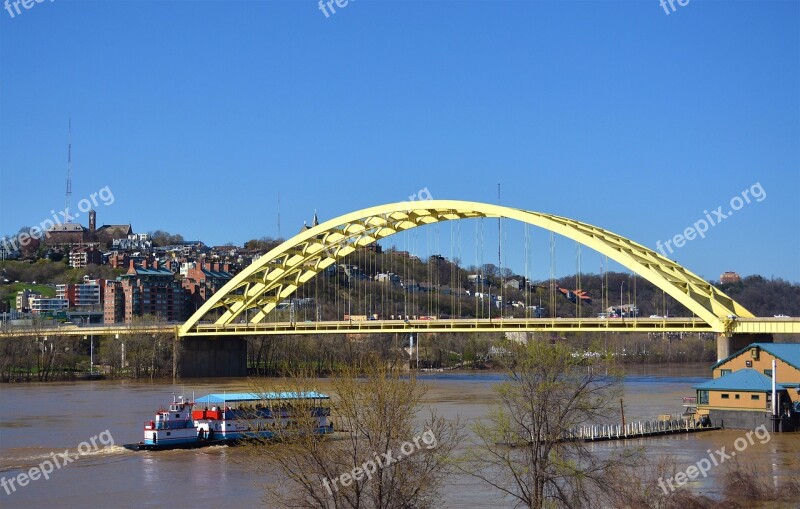 Newport Cincinnati Bridge Free Photos