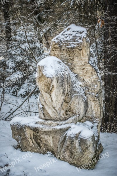 Travertín Vyšné Ružbachy Statue Work Of Art Creativity