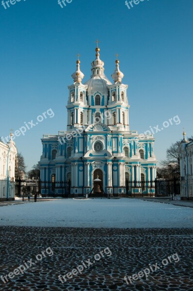 Architecture Outdoors Travel St Petersburg Russia Blue Sky