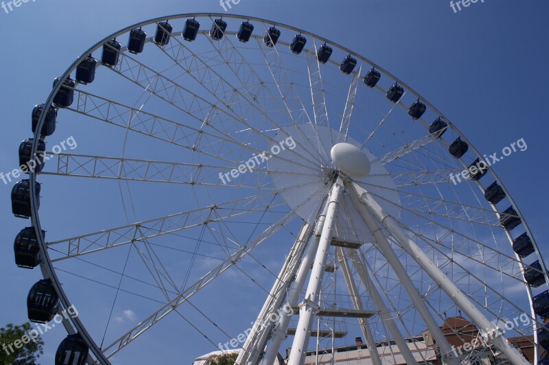 Wheel Giant Ferris Wheel Entertainment Roll Free Photos