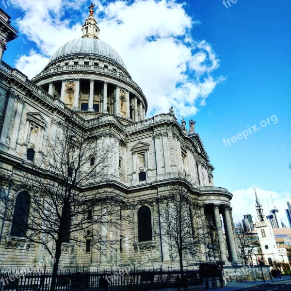 Architecture Cathedral Building Big City Religion