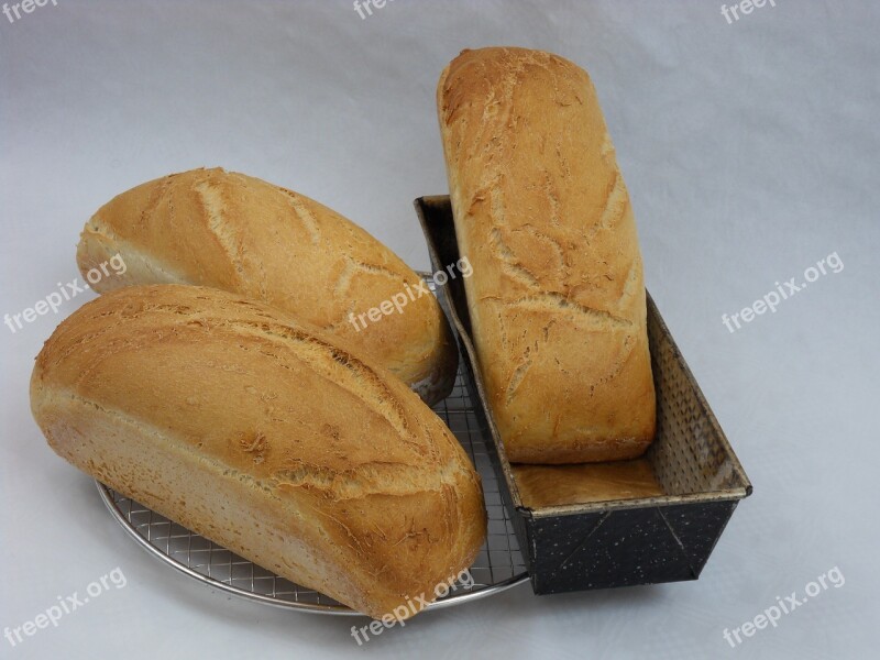 Bread Food Loaf Of Bread Wheat Bakery