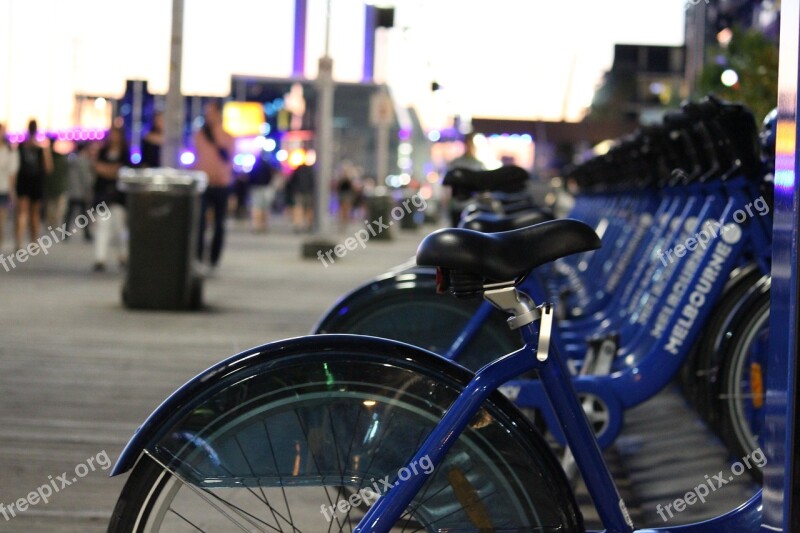 Wheel Transportation System Bike Street City