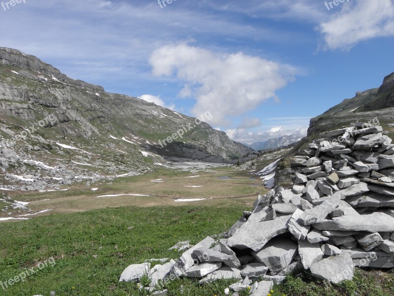 Landscape Mountain Nature Roche Sky