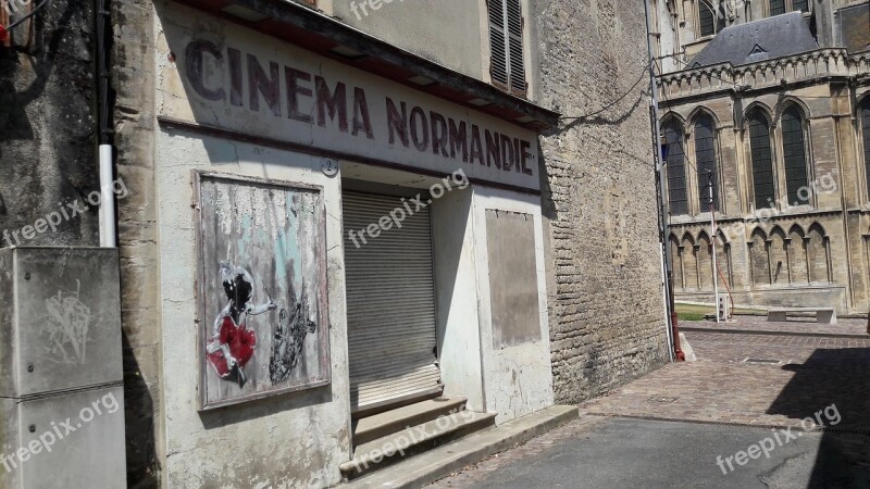 Cinema Bayeux Old Cinema Free Photos