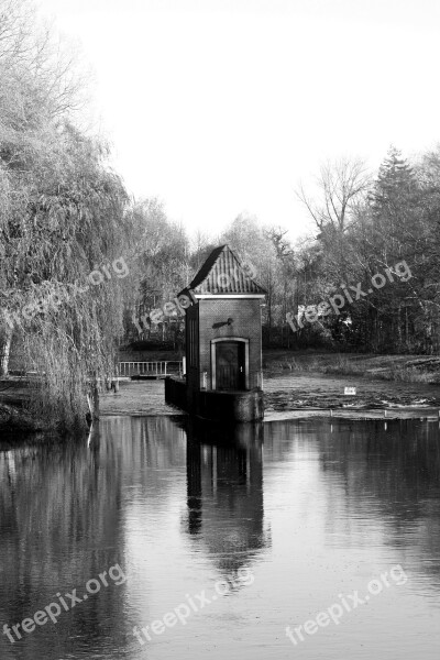 Waters River Black And White Photography Reflection Oste