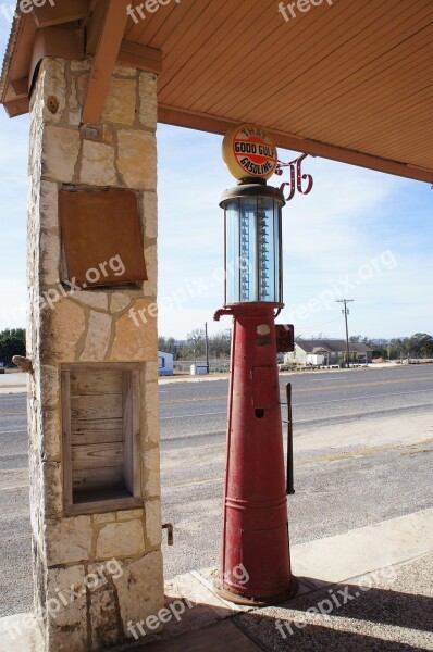 Architecture Travel Gas Pump Free Photos