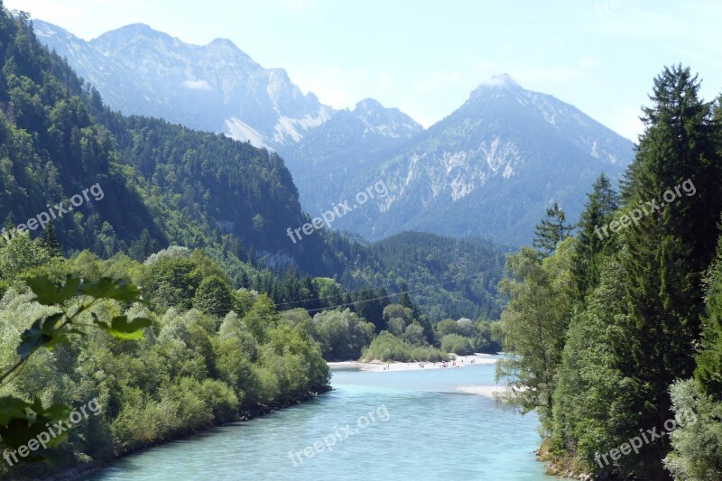 Mountain Waters Nature Wood Tree