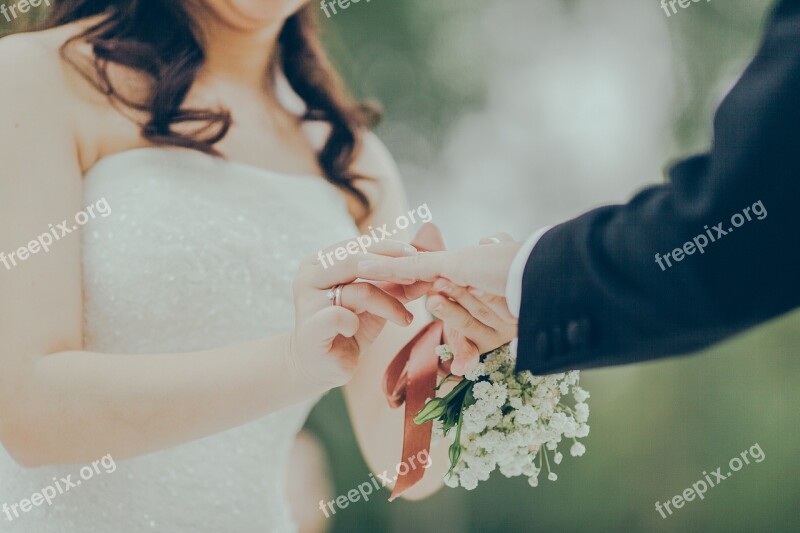 Wedding Marriage Bride Groom Ceremony